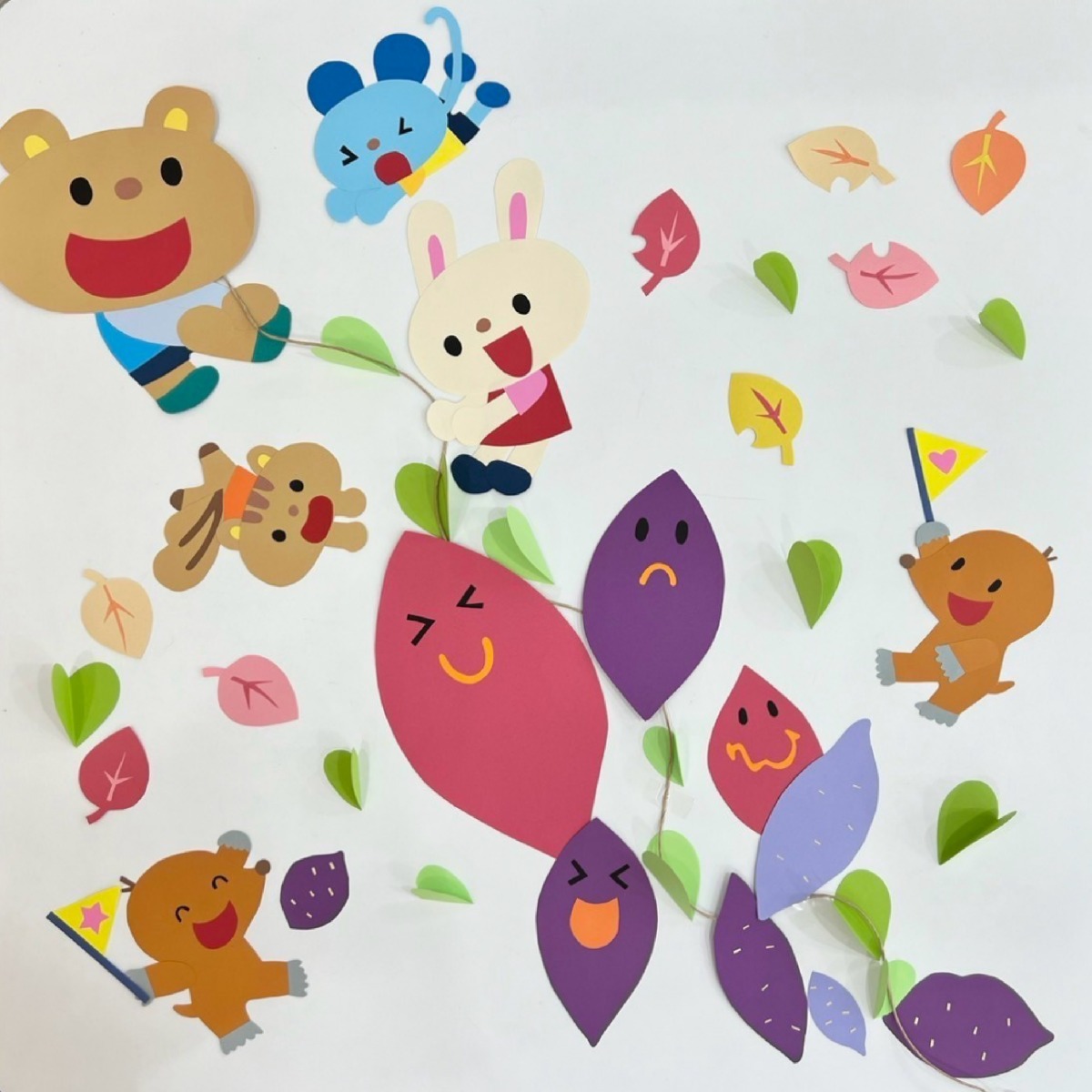 壁画飾り【芋掘り】