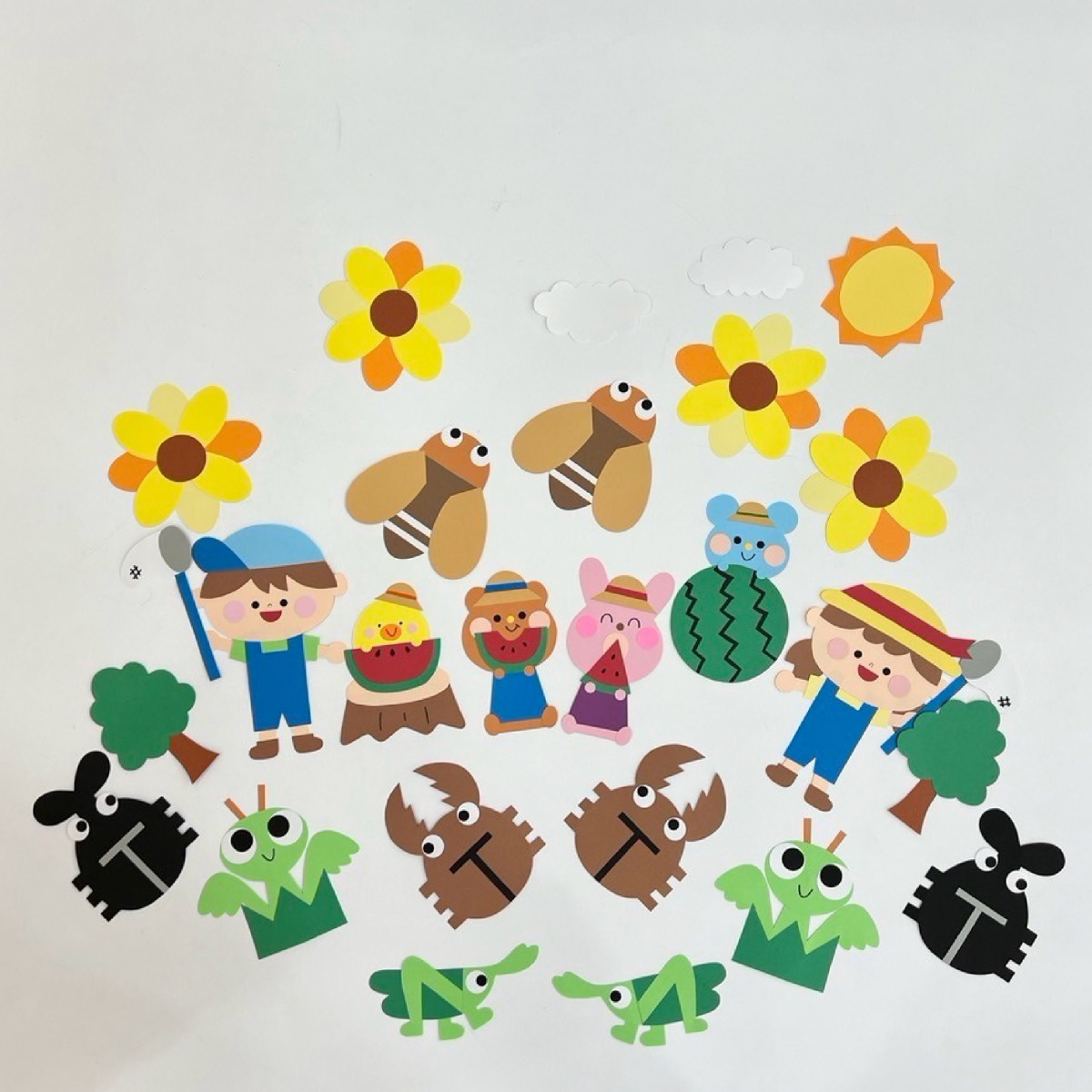 壁画飾り【虫取り】