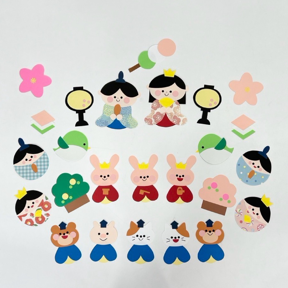 壁画飾り【ひなまつり】